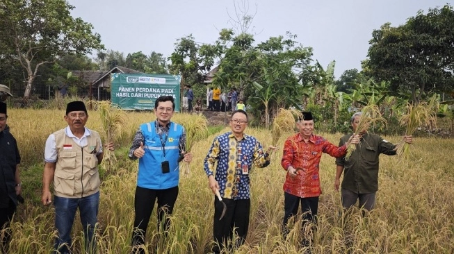 Dukung Kemandirian Pangan, PLTU Banten 2 Labuan Manfaatkan Pupuk Organik dari FABA