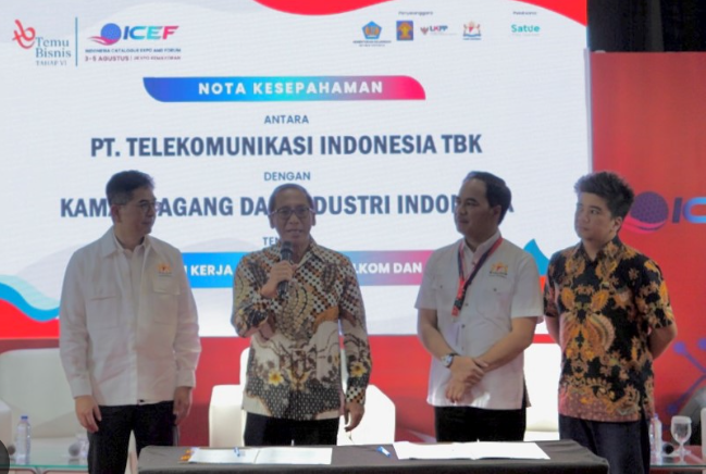 Telkom Gandeng Kadin Dorong Ekonomi Digital