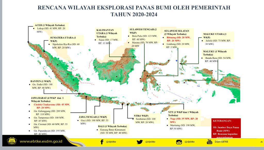 Petakan Panas Bumi, PLN Indonesia Power Patuhi Roadmap SDG’s