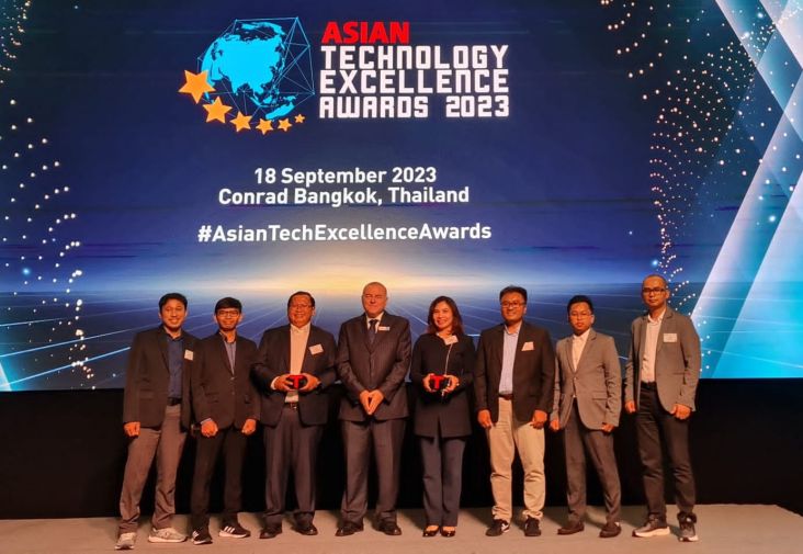 PLN IP Gondol 2 Penghargaan Internasional dalam Asian Technology Excellence Awards 2023 di Thailand