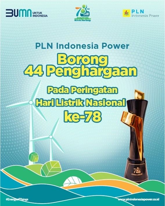 Peringatan HLN78, PLN IP Borong Puluhan Penghargaan