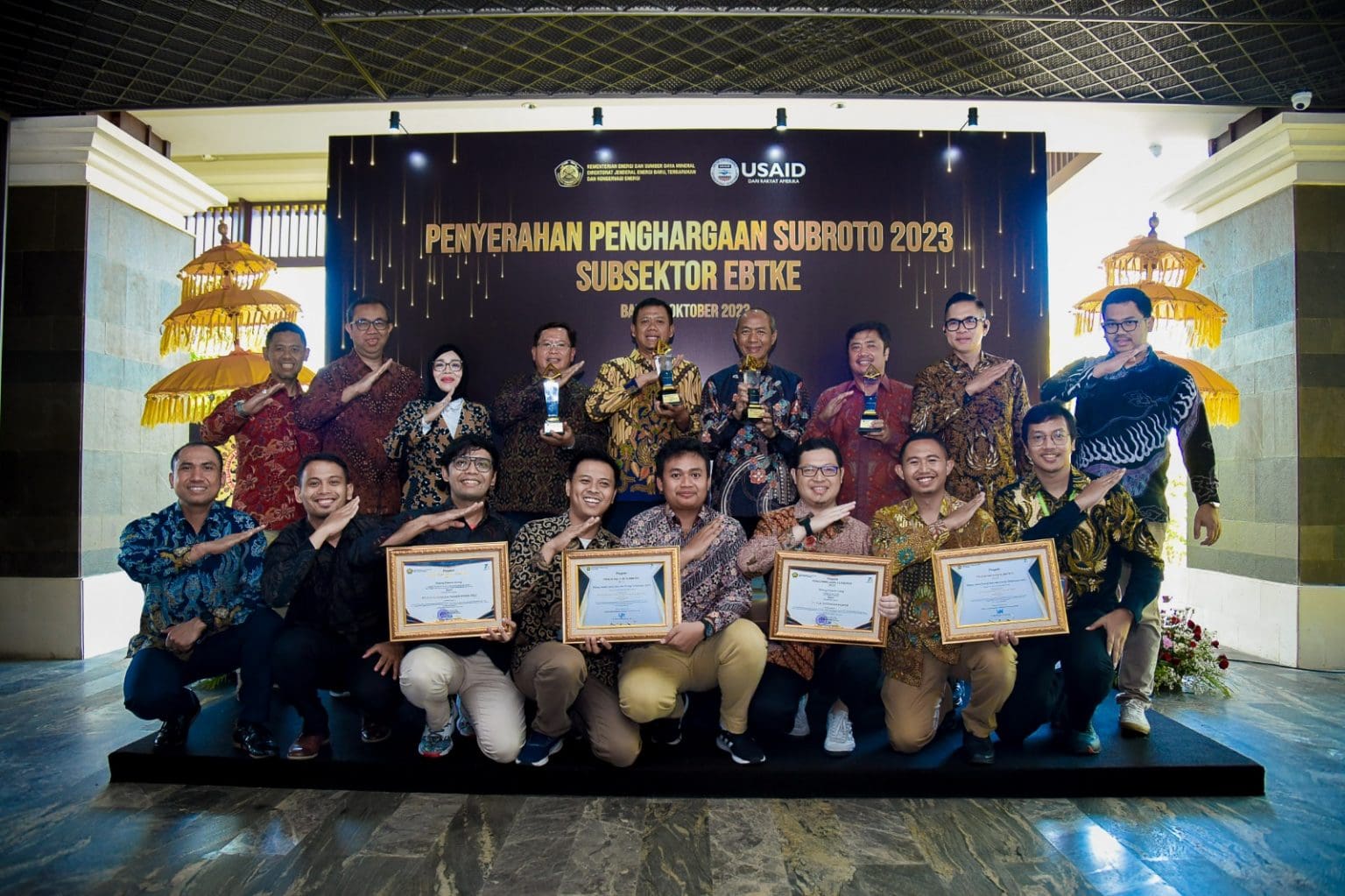 Luar Biasa! PLN Indonesia Power Borong 4 Penghargaan EBTKE Award Sekaligus