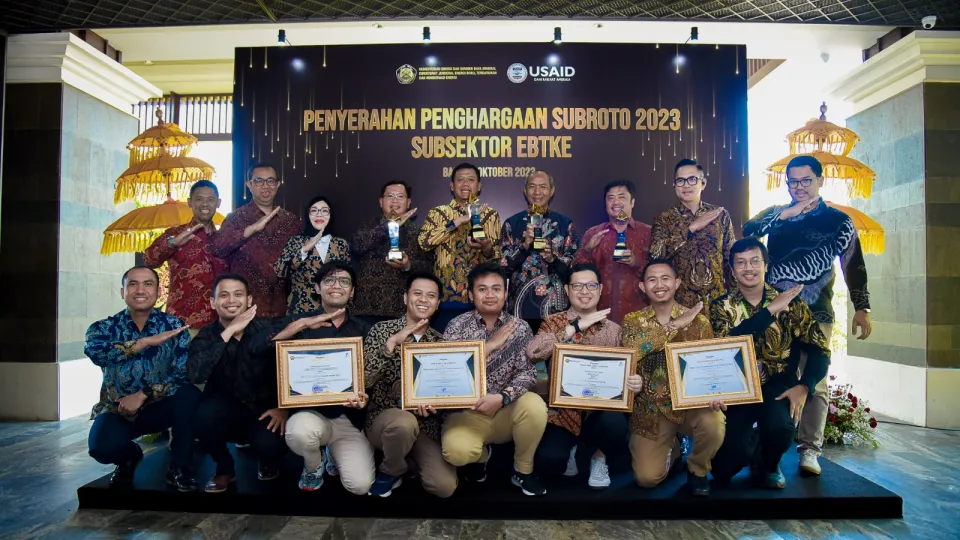 PLN IP Raih 4 Penghargaan di Subroto Award EBTKE Menunjukkan Keunggulan Pengelolaan EBTKE