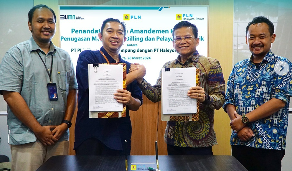 Kemitraan Strategis: Haleyora Power dan PLN UID Lampung Menandatangani 11 Kontrak Kerjasama